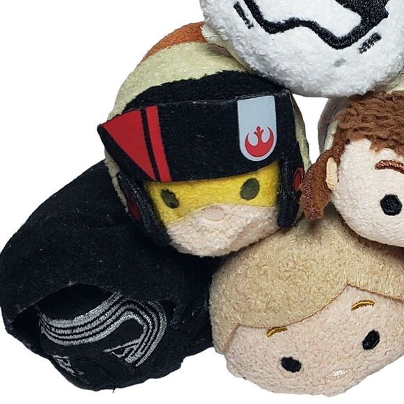Star Wars Tsum Tsum Plush Figures Stuffed 10 Piece Character Bundle Set NEW - Picture 4 of 10
